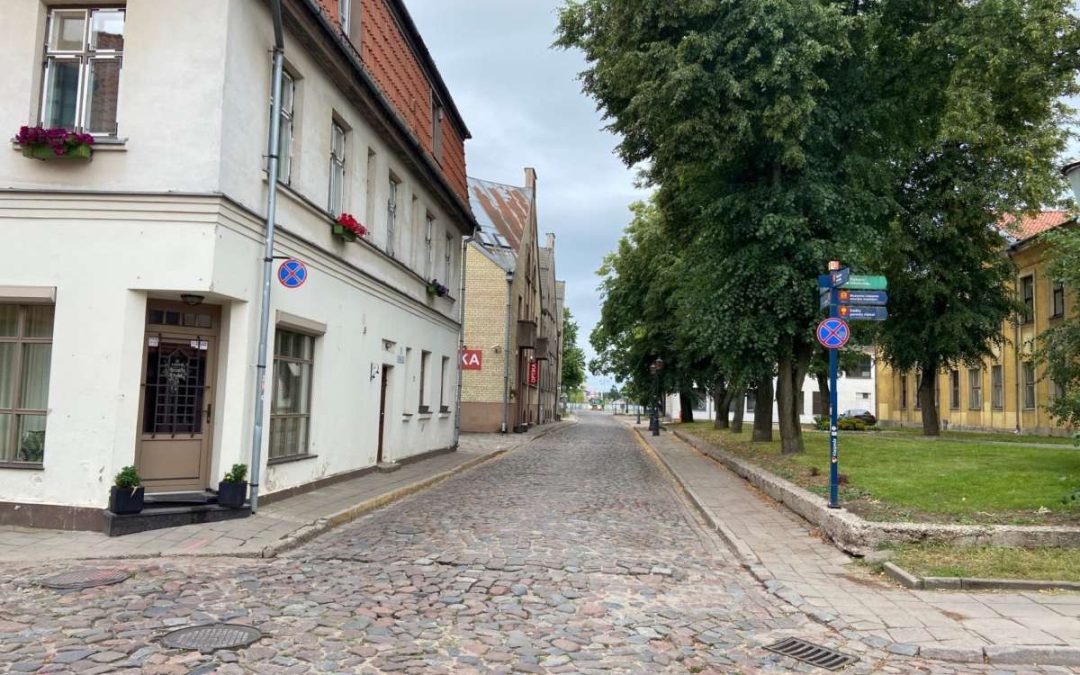 В исторической части Клайпеды начали ремонт очередной улицы – движение ограничат